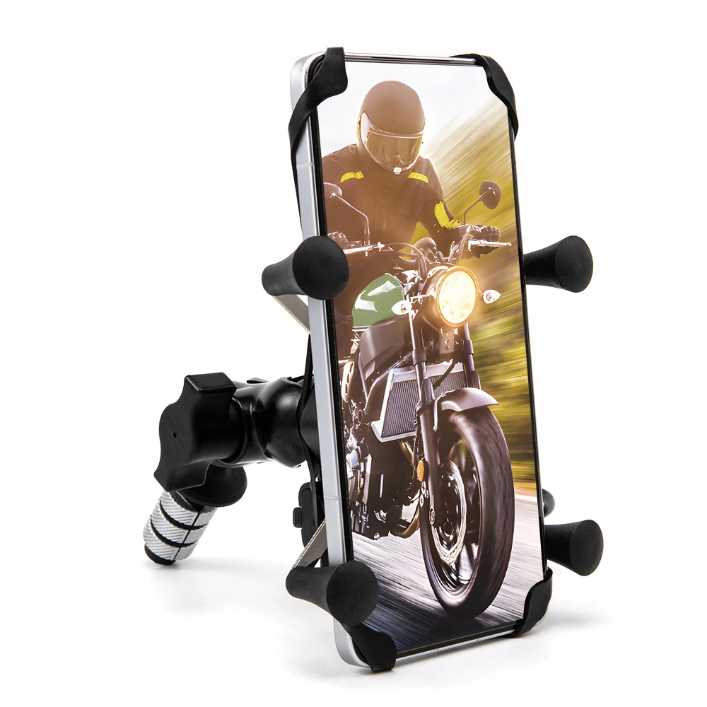 

Motorcycle GPS Navigation Bracket Phone Holder Fork Stem Mount Bracket For Yamaha YZF R1 2002-2017 R6 2006-2017 R1M USB Charger