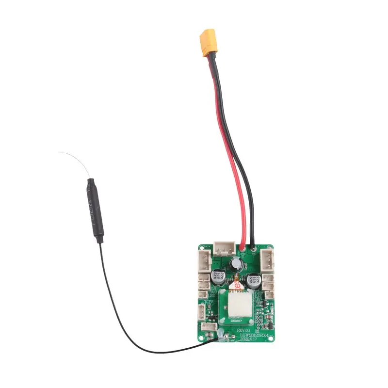 Carte principale du récepteur B05C pour avion télécommandé Wltoys XK X450, hélicoptère, pièces de rechange et accessoires.