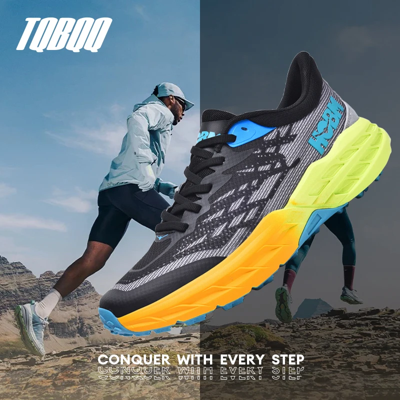 

Men's Breathable Professional Off Road Running Shoes Women Outdoor Sports Shoes Anti-Slip Hiking Sneakers