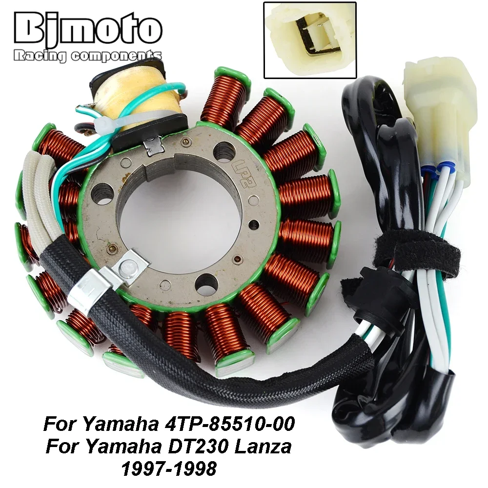 Motorcycle Generator Stator Coil For Yamaha DT230 DT 230 Lanza 1997 1998 4TP-85510-00