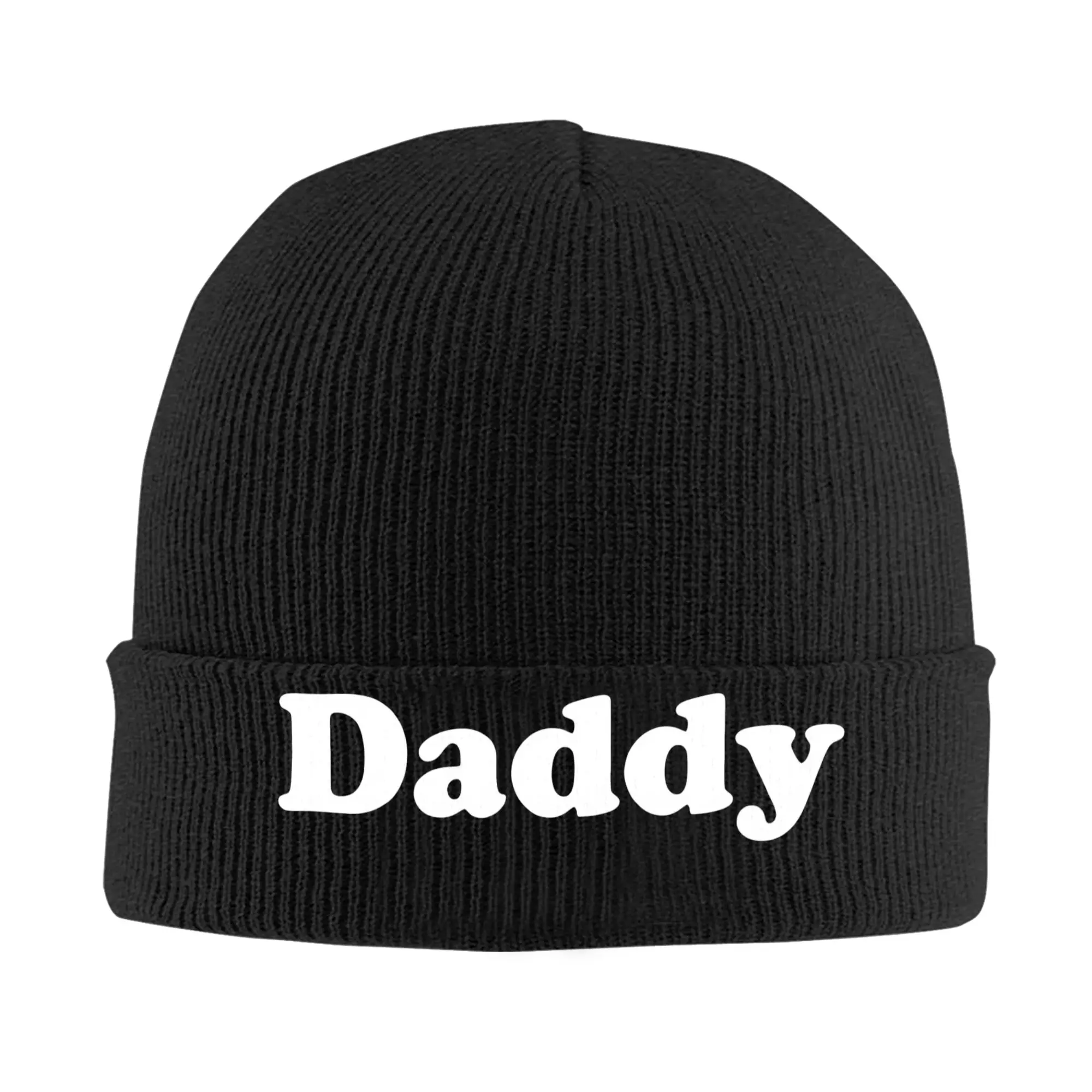 Daddy Dad Hat Baseball Cap Classic Polo Style  Knit Hat Dad Beanie Hats Gym Head Wrap Unisex Adult Bonnet Hats Spring Caps