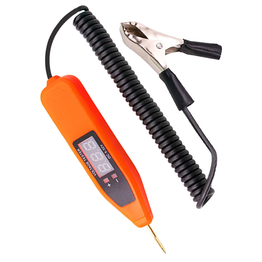 

Car Fuse Tester Circuit Automotive Probe 12v Light Continuity with Maintenance Pencil Digital Display Volt