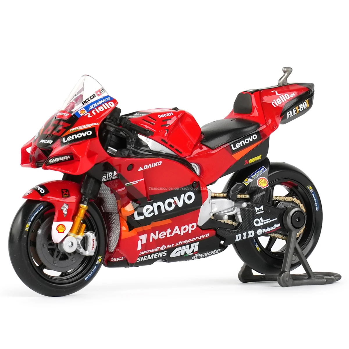 Maisto 1:18 2022 GP Racing Ducati Lenovo Team Die Cast Vehicles Collectible Motorcycle Model Toys