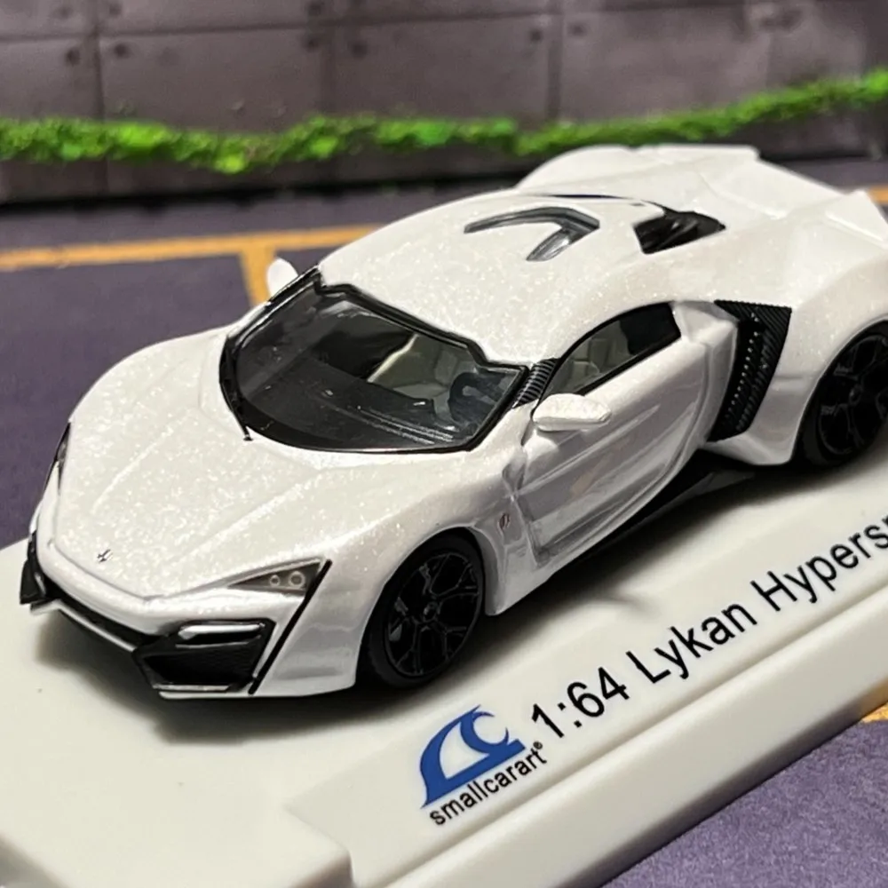 

SMALLCARART 1:64 Коллекция Ликан Подарки для подростков Литая под давлением модель автомобиля