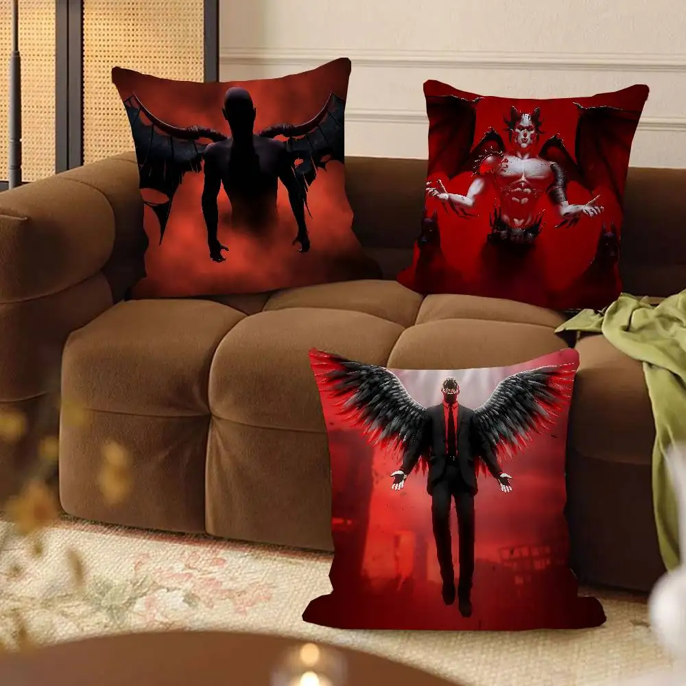 

Devil Cushion Cover 30x50 Polyester Sofa Cushions Decorative Throw Pillows Home Decoration Pillowcover