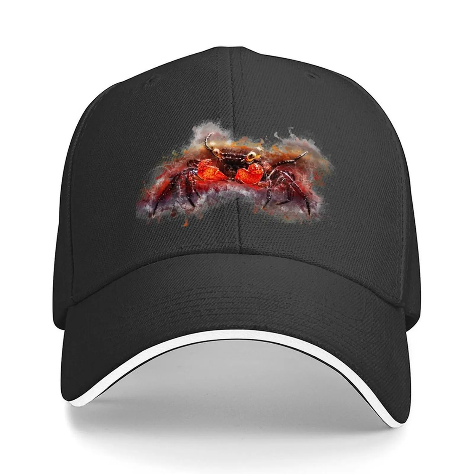 

Vampire Crab - Geosesarma sp. Baseball Cap Golf tactical cap winter hats for men men's big size hat Men's Women's