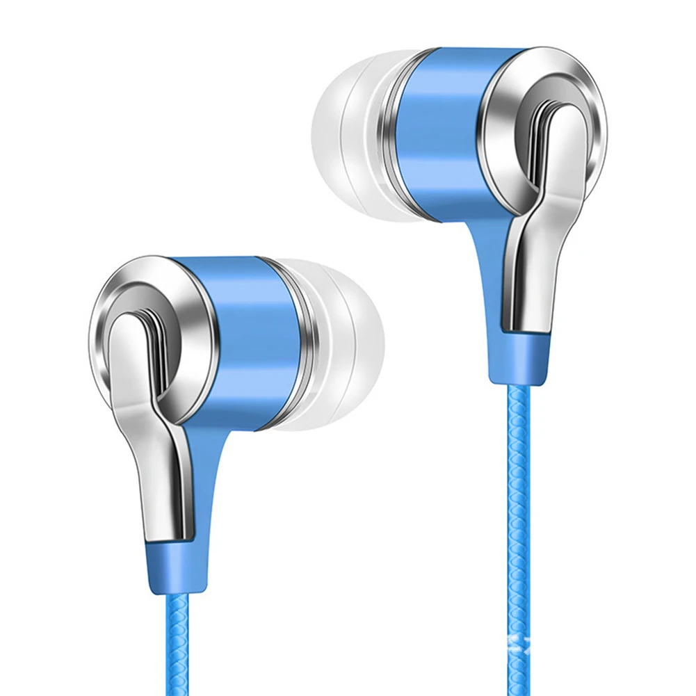 Heavy Bass Wired Headphones Control Earbuds In Ear Variety Of Colors For-Android Phone Gaming Computer Noise Cancelling