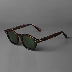 Polarized Sunglasses Men Brand Lemtosh Johnny Depp Sun Glasses Lens Woman Luxury Vintage Acetate Driver's Shade
