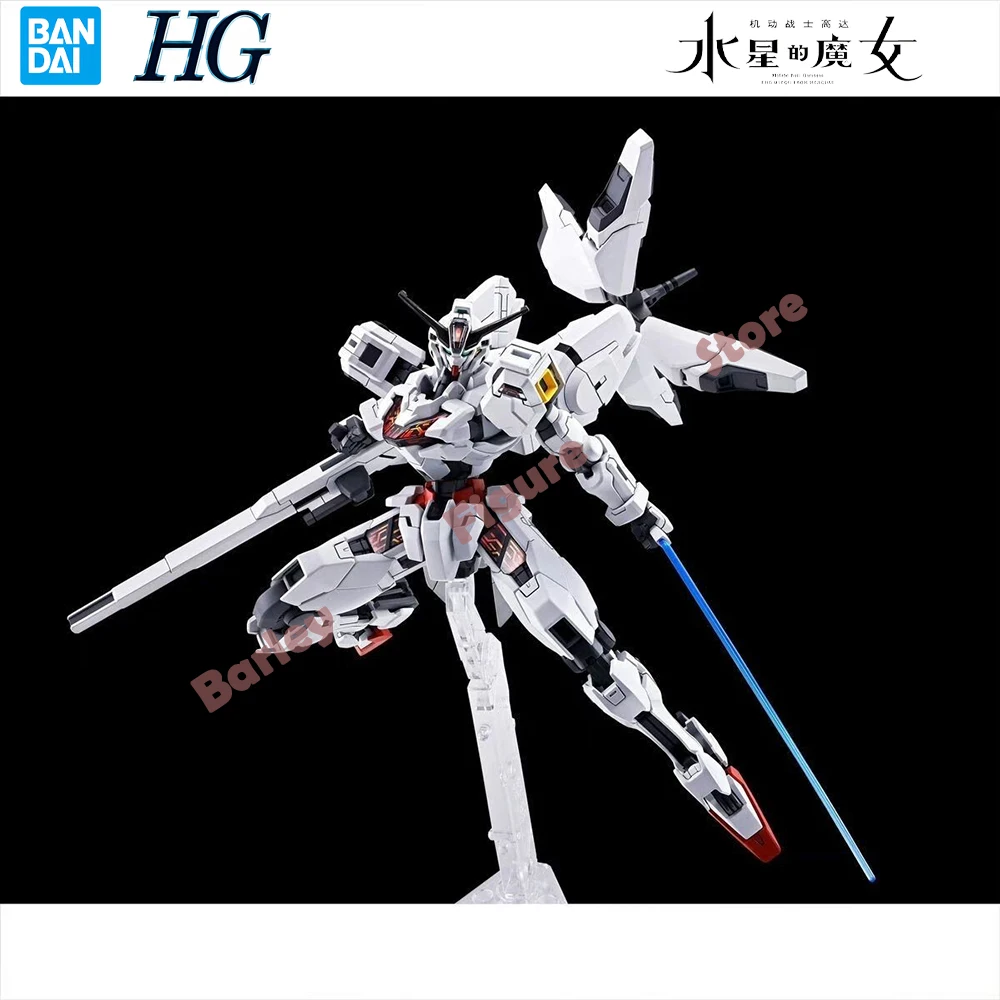 

BANDAI Original Gundam PB HG 1/144-CALIBARN [PERMET SCORE FIVE] Mercury Assemble Model Robot Desktop Decoration Collectible Gift