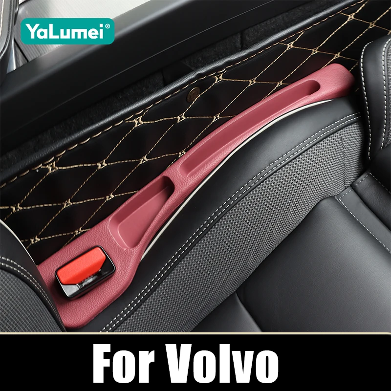 

For Volvo XC60 XC90 XC40 S90 V90 V60 2015-2018 2019 2020 2021 2022 2023 2024 2025 2Pcs Car Seat Gap Leak Proof Sealing Strip