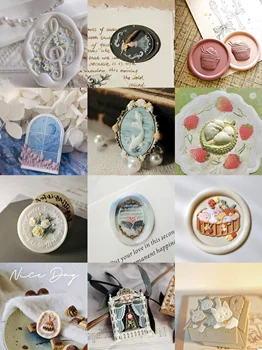 ختم نار للمذكرات الموسيقية ، ختم متعدد الطبقات ، شكل خاص ، إغاثة ثلاثية الأبعاد ، ظرف ، دعوة ، تصنعها بنفسك ، لعبة ، رأس نحاسي