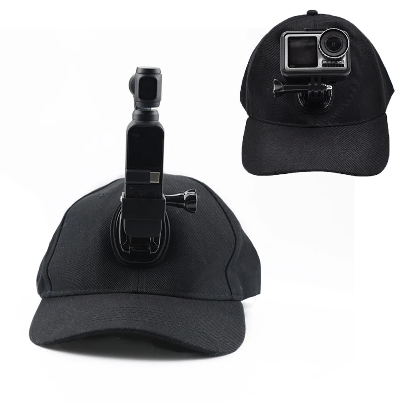 Head Hat Sun Hat Sport Camera Mount for Gorpo / Insta360 / DJI Action 5pro 4 3 2 1 / Osmo Pocket 1/2 Handheld Gimbal Accessories