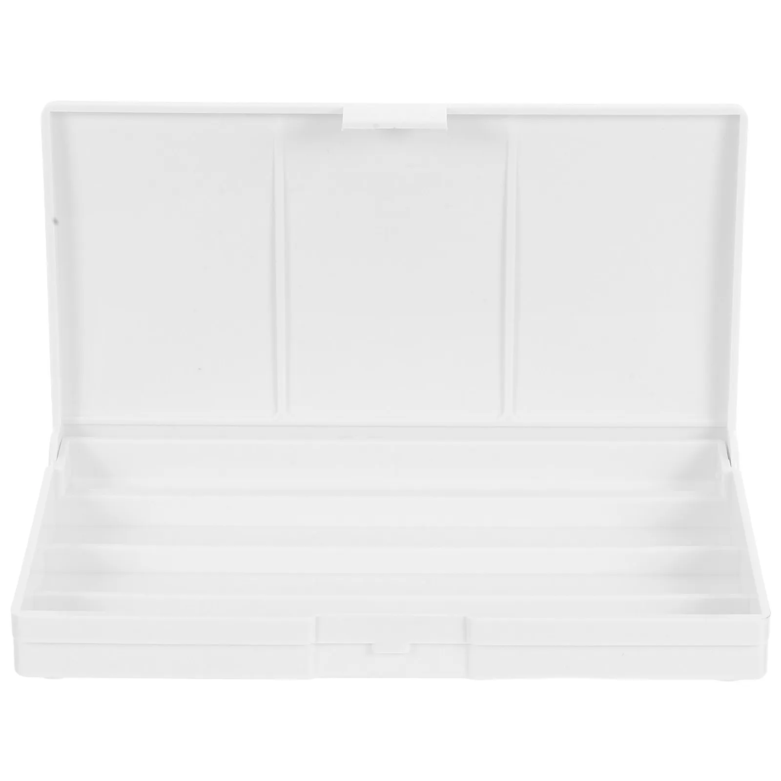 Plastic Watercolor Palette Case Portable Grid Design Paint Mixing Tray for Artists Beginners Watercolor Gouache Acrylic Oil