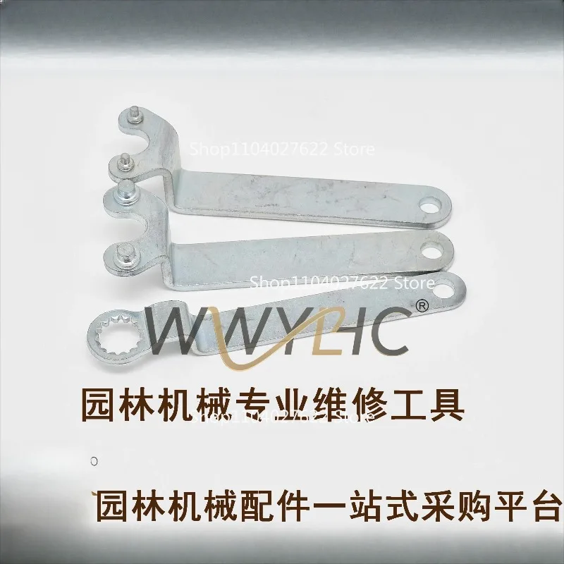 Adequado para steele fs812t aparador de sebes disco passivo embreagem pinhão engrenagem desmontagem ferramenta manutenção três peças