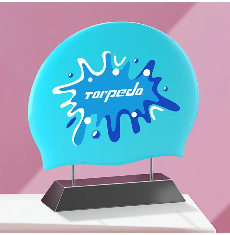 Adult Silicone Swimming Cap With Anti Slip And Waterproof Design, Comfortable To Wear, Suitable For Competition Swimming Caps