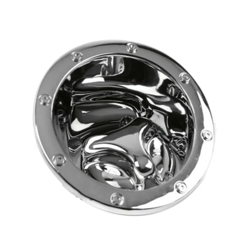 

For Hummer H2 2003-2009 Car Fuel Door Bezel Gas Tank Cover Moulding Trim Chrome Cap Hatch Oil Filler Decorative Accessories-AS55
