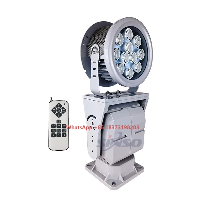 Sinso تصميم جديد سطوع Led مركبة بحرية يخت التحكم عن بعد كشاف سبائك الألومنيوم Led مصباح الصيد 100 #1