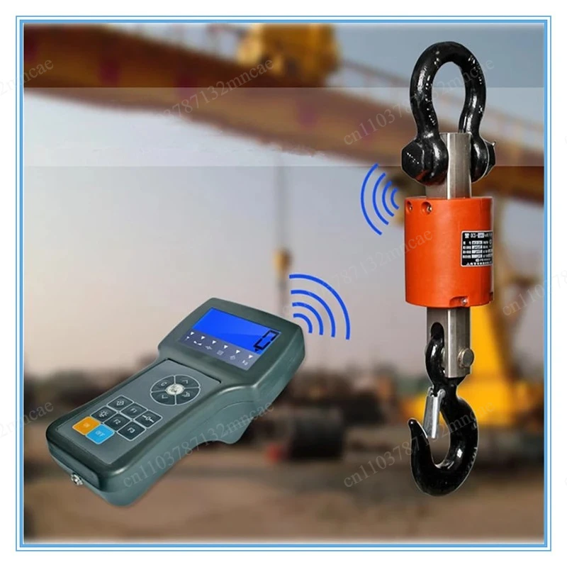 3T/5T Wireless Digital Display Electronic Hanging Crane Scale Rechargable Industrial Lifting Crane With 200M Remote Control
