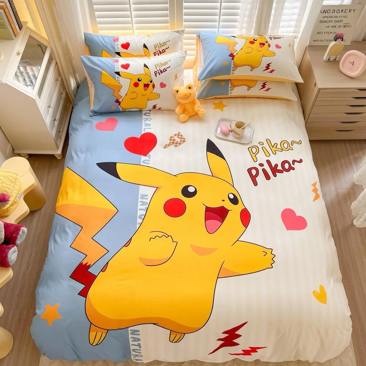 parure-de-lit-pokemon-pikachu-impression-3d-housse-de-couette-gengar-taie-d'oreiller-pour-chambre-de-filles-double-queen-king