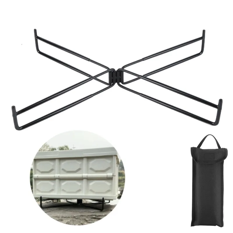 

Multifunctional Camping Foldable Cooler Stand Storage Box Placement Pad Ice Bucket Holder for Camping BBQ Picnic Outdoor