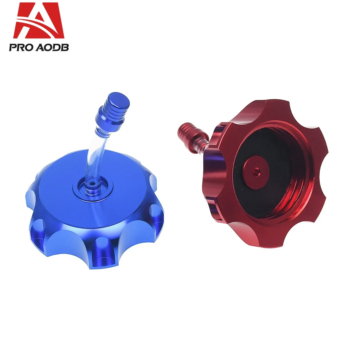 Universal 50mm CNC Aluminum Racing Gas Fuel Tank Cap With Vent Cap For Yamaha Kawasaki Honda KTM Suzuki Motorcycle Dirt Bike ATV view 4