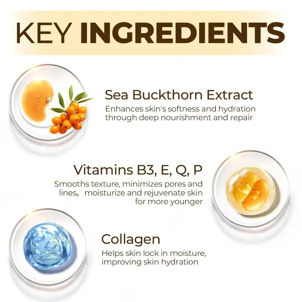 Collagene e niacinamide Deep Vita C Capsule Cream Anti Rughe Rassodante Crema Idratante Viso Gel Idratante Riparatore