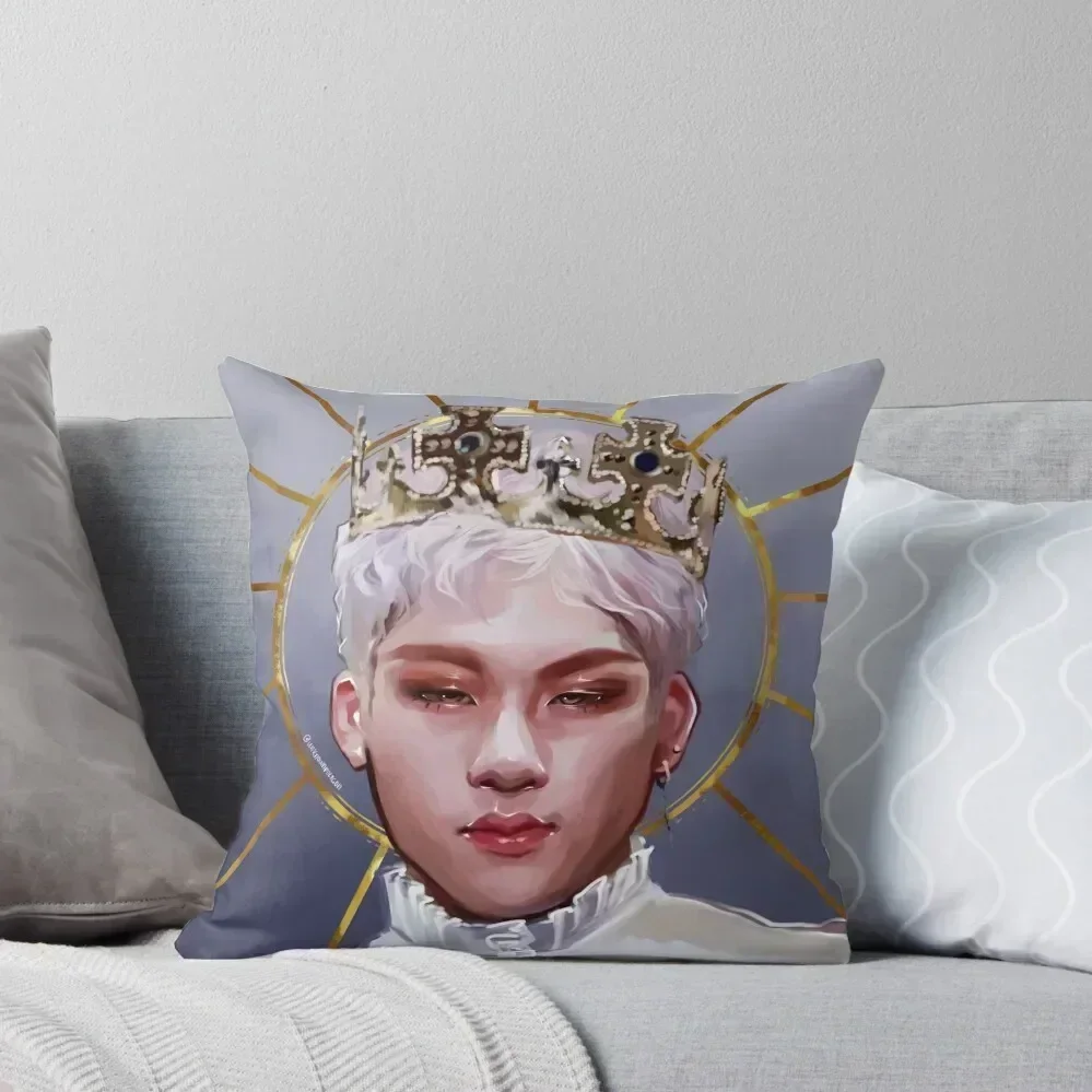 

King Jooheon Throw Pillow Sofa Pillow Cover Cushions For Sofa Decorative Pillow Covers For Sofa Room decorating items