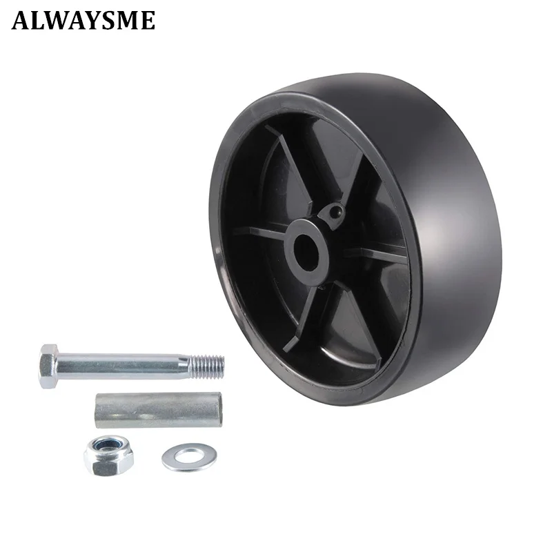 ALWAYSME 6 Inches Trailer Jack Wheel