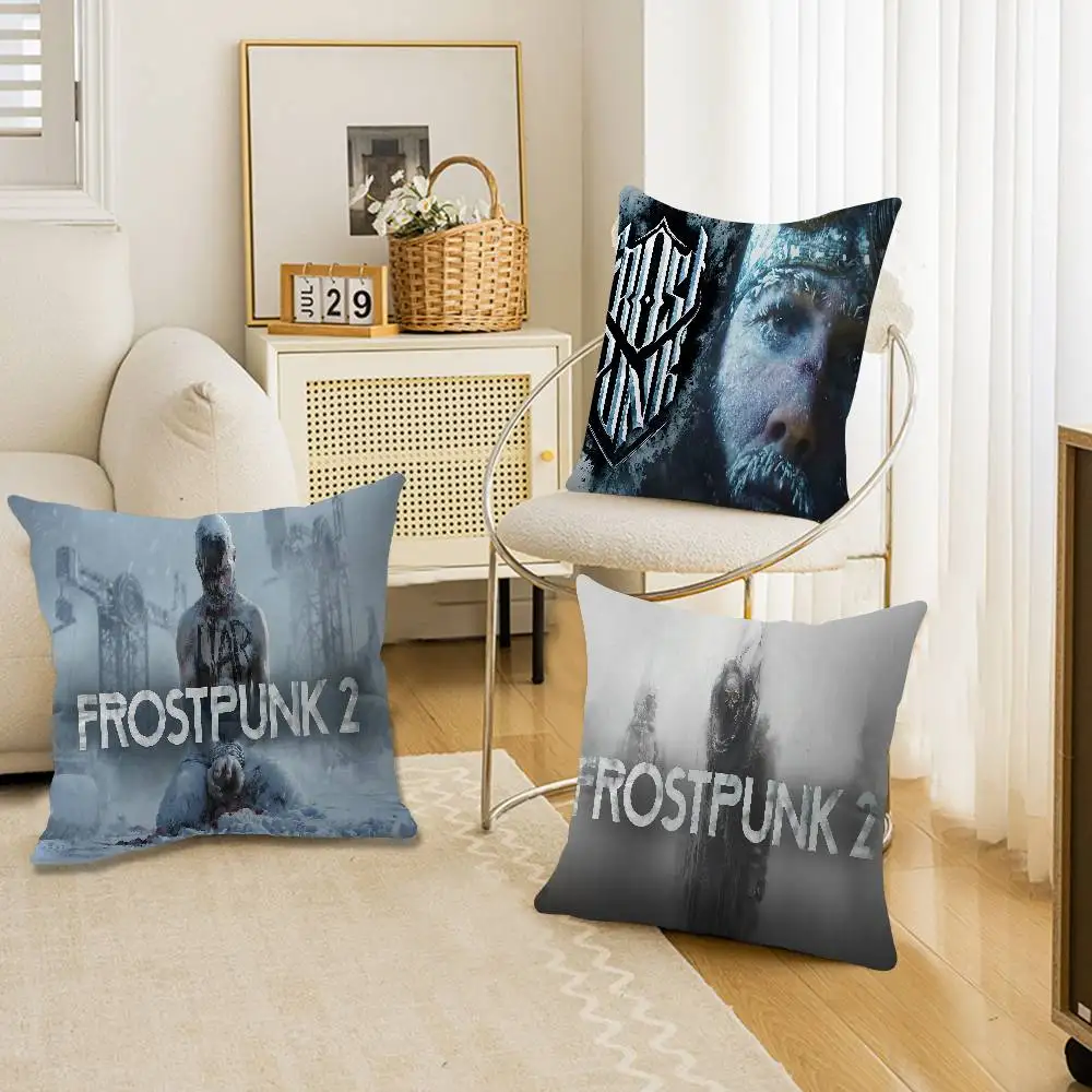 Game F-FrostpunkS Personalized Pillow Cover Kids Bedroom Wil