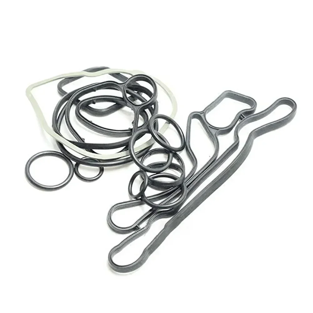 93186324 55354071 For Chevrolet Cruze Aveo Engine Oil Cooler Gasket Seal Suit Oil Radiator Repair Kit Car Accessories