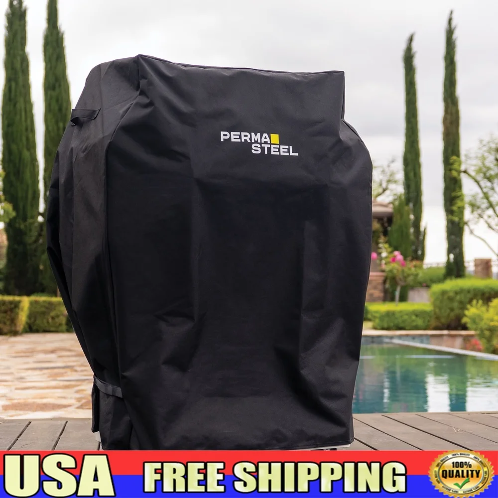 

Прочный водонепроницаемый чехол для гриля, 2 или 3 горелки, газовые грили с вентиляционными пазами, устойчивый к атмосферным воздействиям, сверхмощный полиэстер