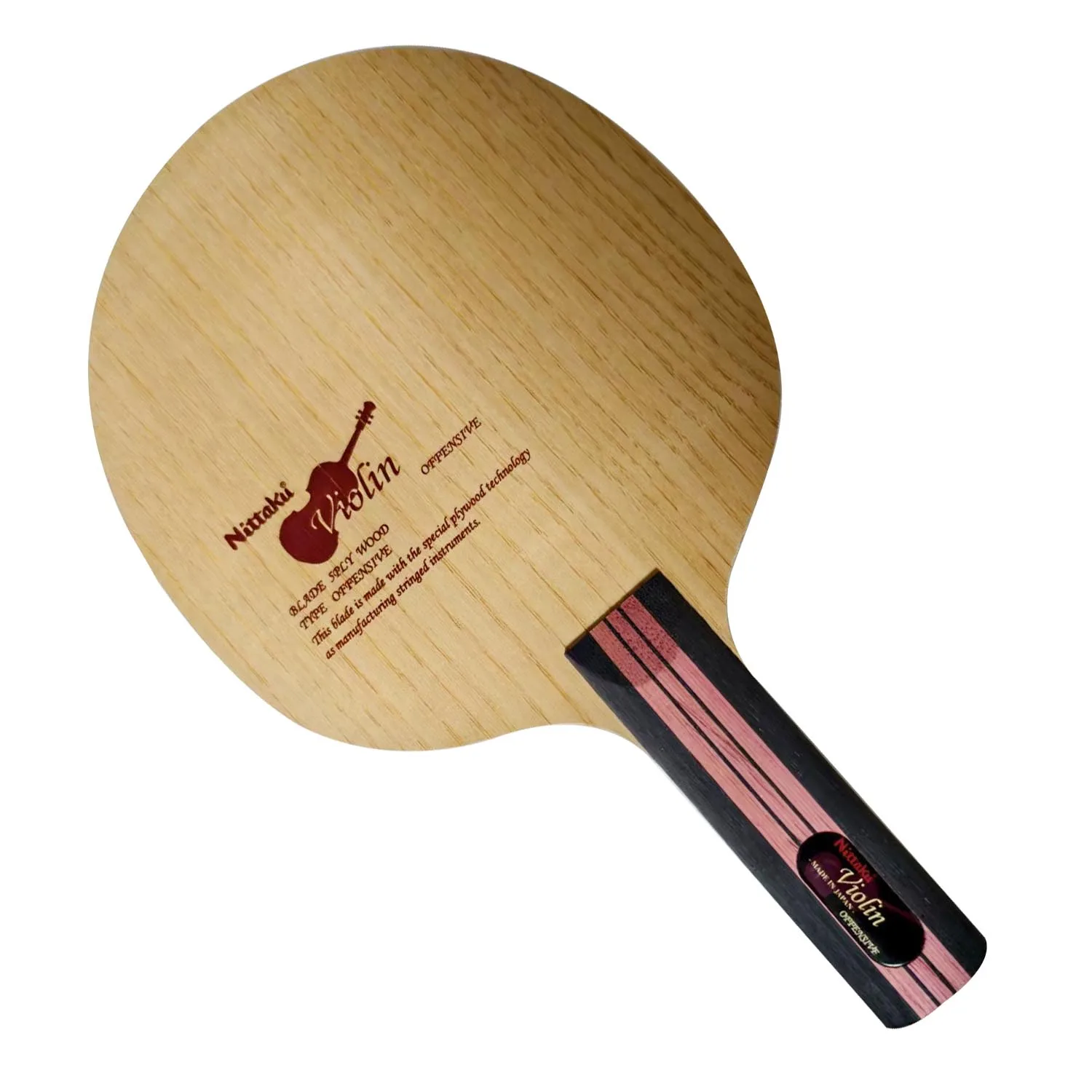 

Nittaku VIOLIN NE-6756 ST Table Tennis Blade for PingPong Paddle bat