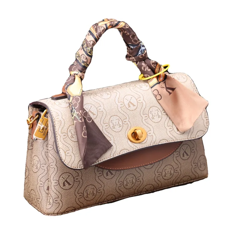 Torebka damska 2023 zimowa nowa starszy projektant torebka prawdziwa skรณra retro torba torba crossbody na jedno ramiฤ