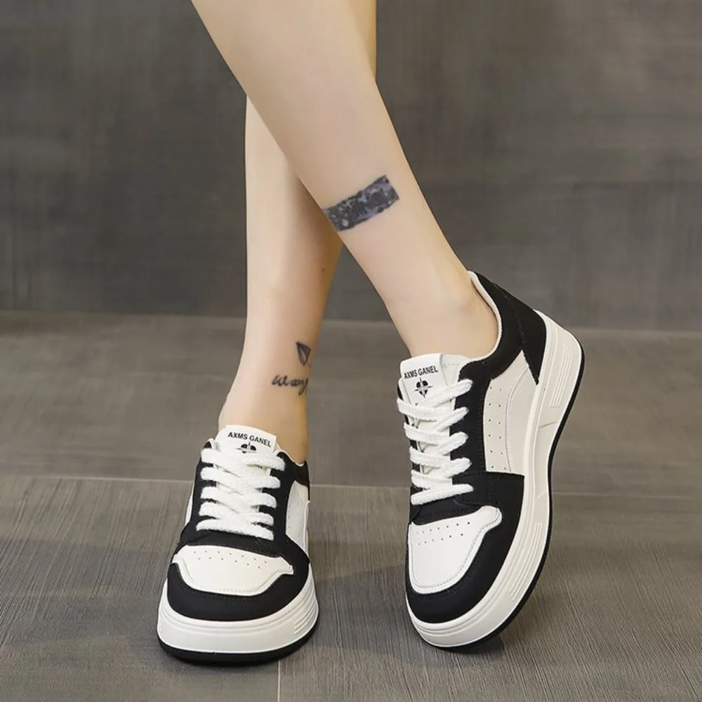 

2025 Platform Shoes Women Sneakers Platform Vulcanized Shoes Fashion Comfortable Women's Shoes Casual Sneakers Tenis Masculino