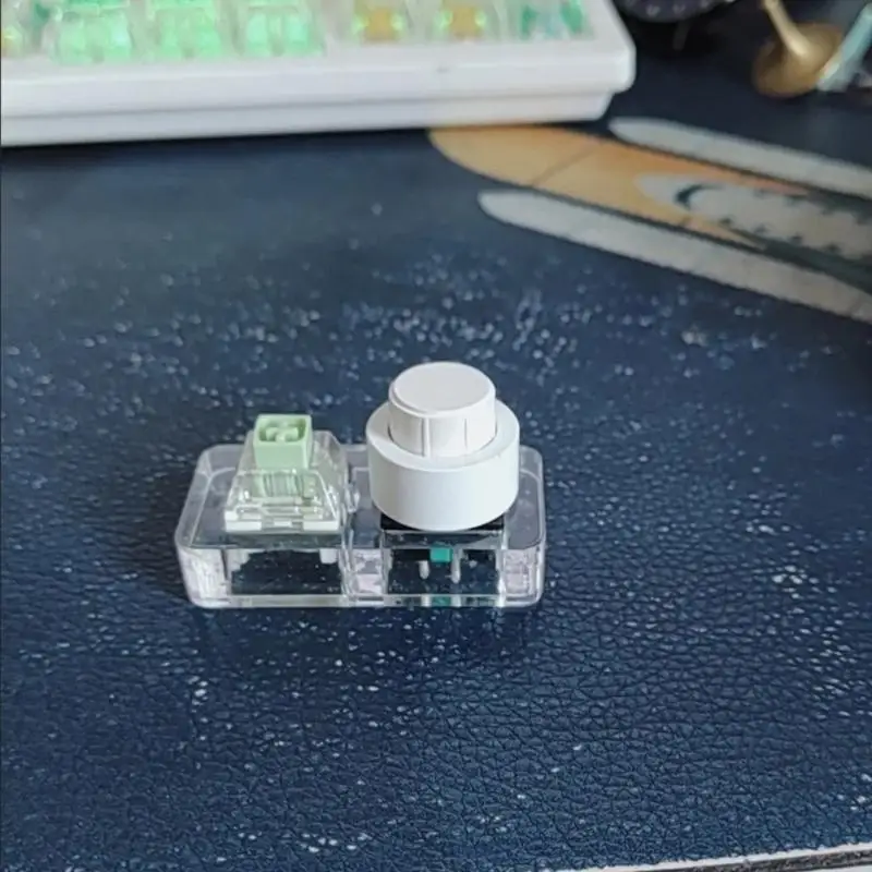 Hi86 Precise Rotary Controller Knob For PC Keyboards Metal Knob Adjustment 83CE