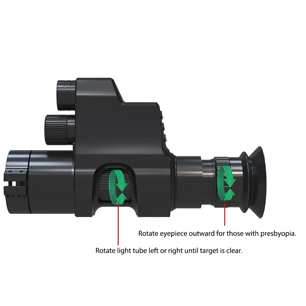 Ensemble d'Imagerie Non Thermique de 850nm, Dispositif de Vision Nocturne pour la html en Plein Air, HD, Document Complet