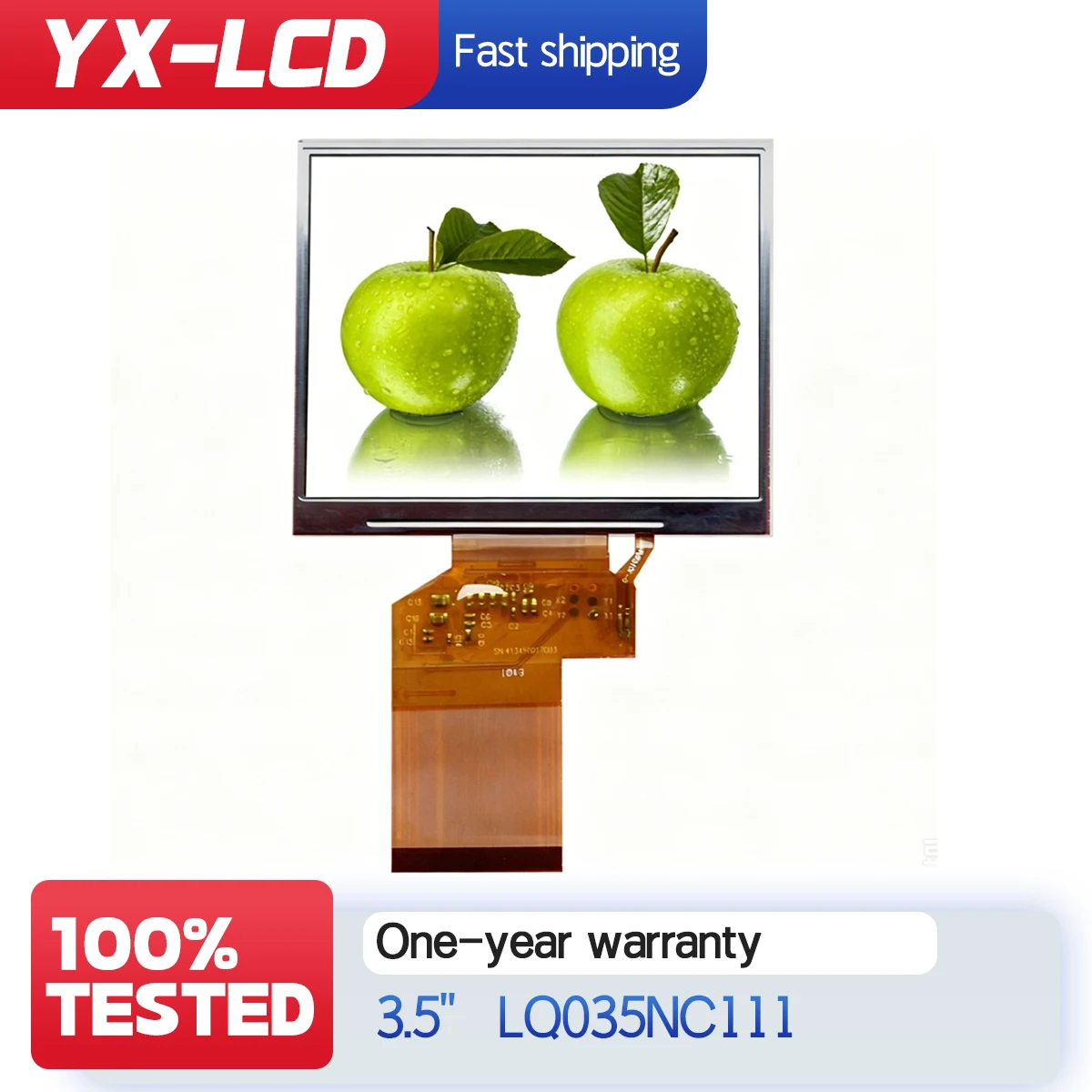 

3.5 Inch Resolution TFT For LQ035NC111 LQ035NC121 For WS-6906 WS 6906 Satellite Finder LCD Display Screen Ppanel