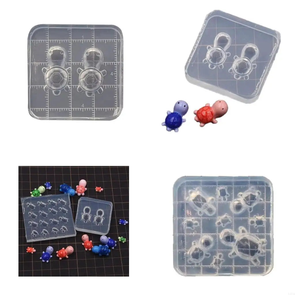 

X4YA Lovely Turtles Shaped Silicone Mould for Handmade and Soaps Gifts