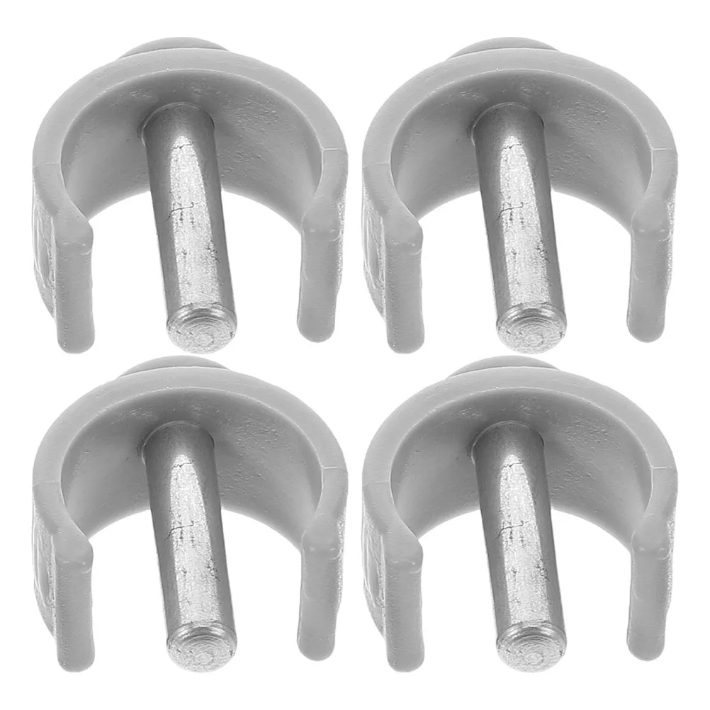 

4pcs Latch Pins for Walking Aids Accessories Replacement Parts Non Slip Crutch Cones Locks Seniors Hiking Trekking Pole