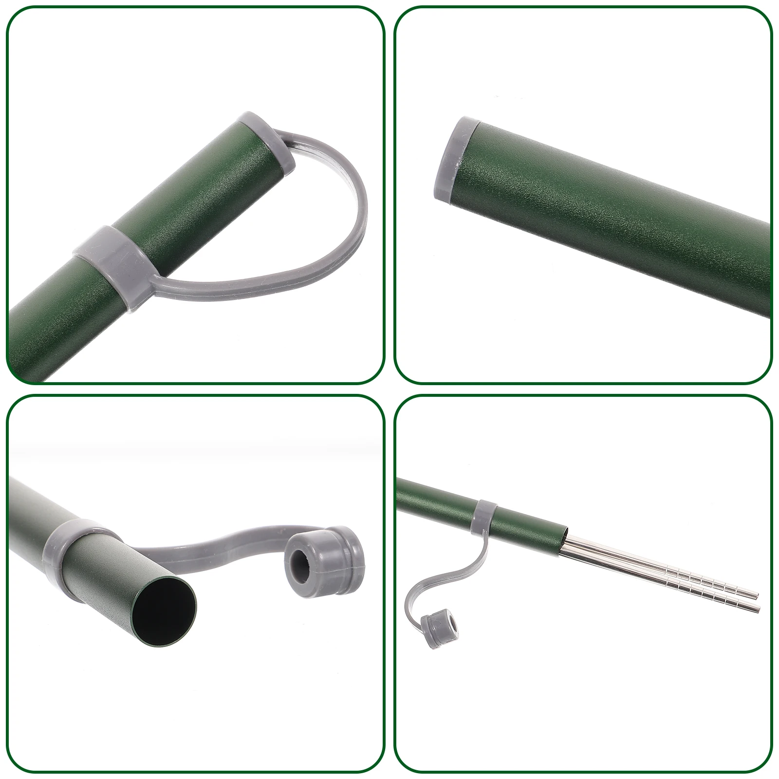

Outdoor Stainless Steel Chopsticks Travel Reusable with Case Portable Utensils for Camping Sushi Noodles Hot Pot Dishwasher