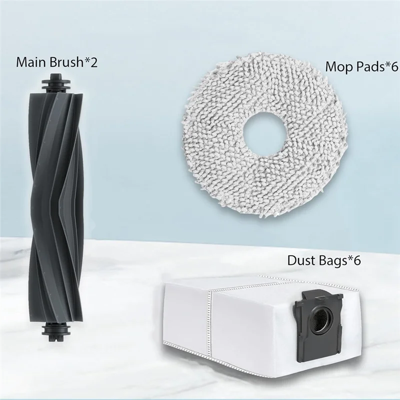 Запасные части BAAM для Dreame X40 Ultra/L10s Ultra/L10s Pro Ultra Series/L30 Ultra/X30 Ultra/L20 Ultra Robot Vacuums Accesso