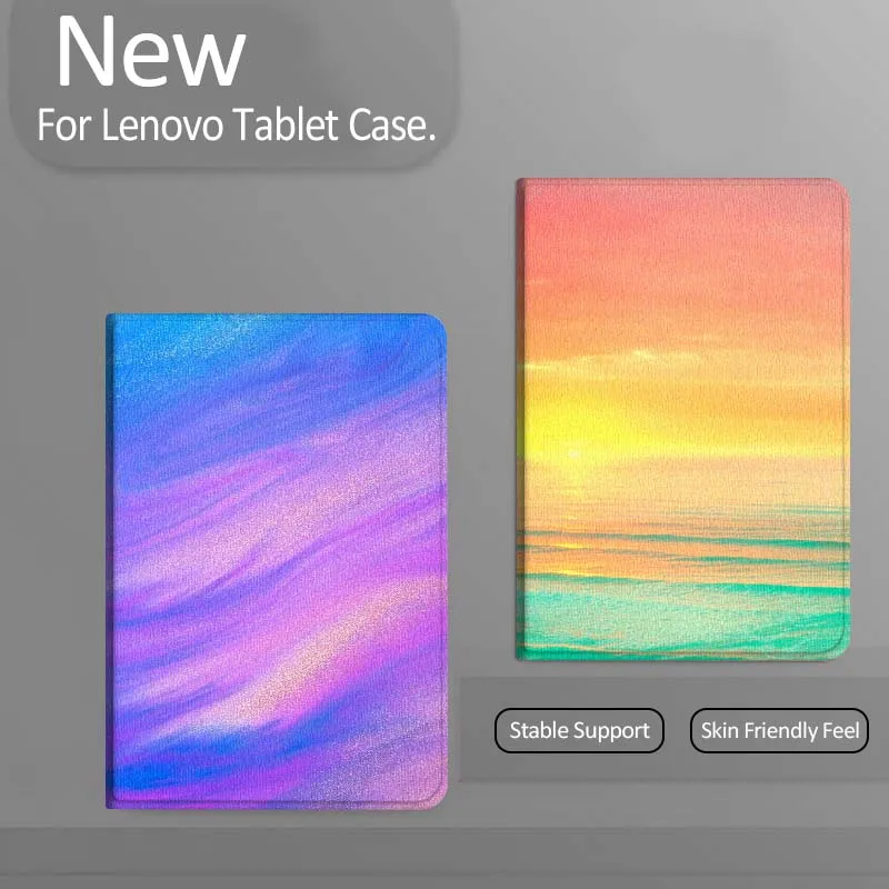 

Чехол для планшета с ярким цветным узором для Xiaoxin Lenovo Tab Pad K11 K10 M10 P11 3rd Plus Pro Legion Y700 Y900 Gen4 2, подарок