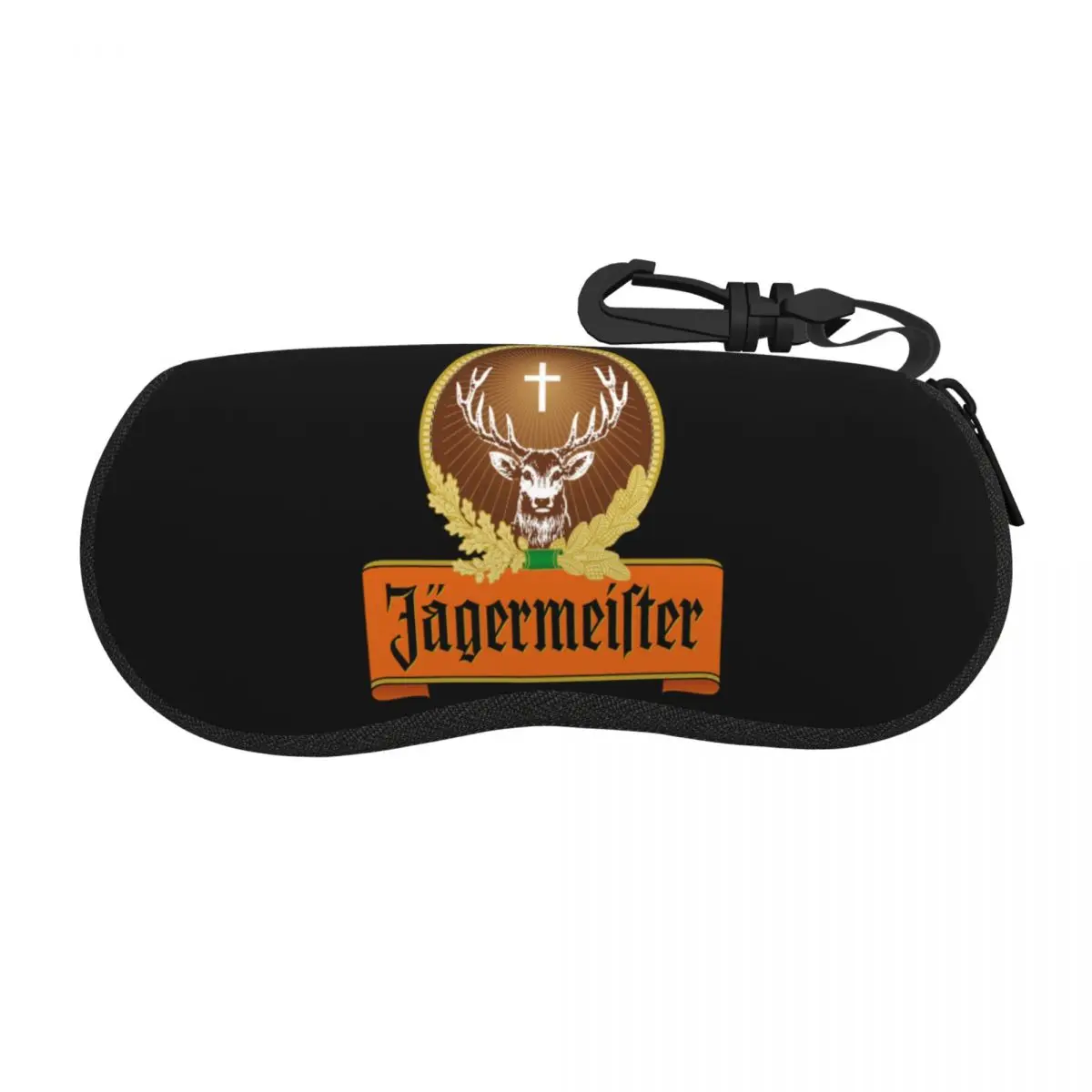 Чехол для очков Jager Liqueur с логотипом Jagermeister Shell, защитный чехол для солнцезащитных очков, коробка для женщин и мужчин, мягкая сумка для очков