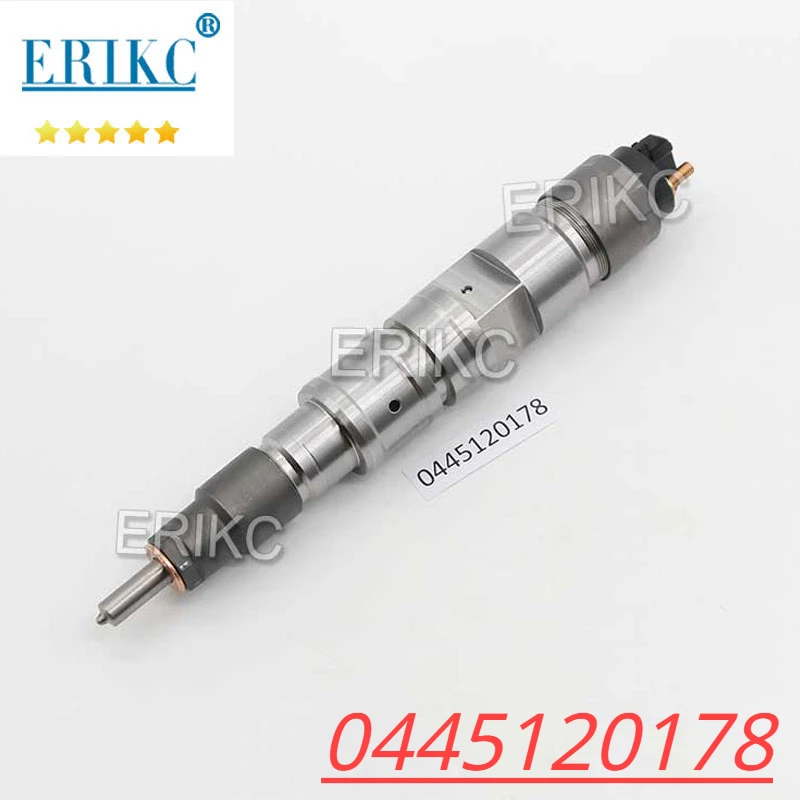 

ERIKC 0445120178 Common Rail Diesel Injector Sprayer 0 445 120 178 Bico Fuel Injector Nozzle 0445 120 178 for Bosch JAMZ