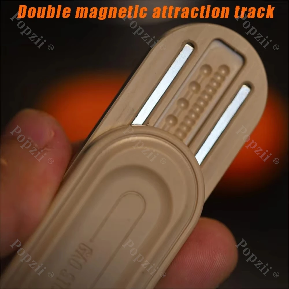 Gao estúdio peek richcions vento forte longo ímã mecânico slider fidget brinquedo alívio do estresse gadgets ansiedade brinquedos