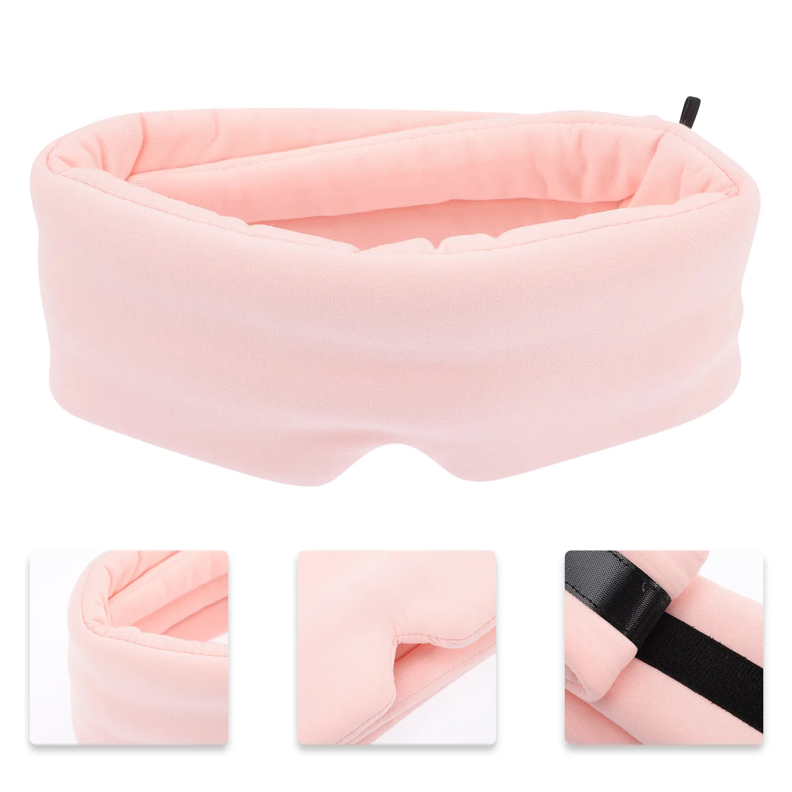 

Маска для сна Blackout: регулируемая, комфортная, полностью закрывающая глаза, для путешествий, ночного сна и для тех, кто чувствительный к свету