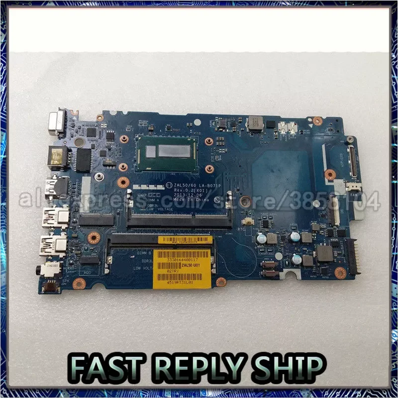 Imagem -01 - para Dell Latitude 3450 Portátil Placa-mãe com I55200u Cpu Cn0hkkt5 0hkkt5 Hkt5 Zal50 51 60 61 La-b071p Ddr3l Teste ok para dell latitude 3450 portatil placa mae com i55200u cpu cn0hkkt5 0hkkt5 hkt5 zal50 51 60 61 la b071p ddr3l teste ok 01
