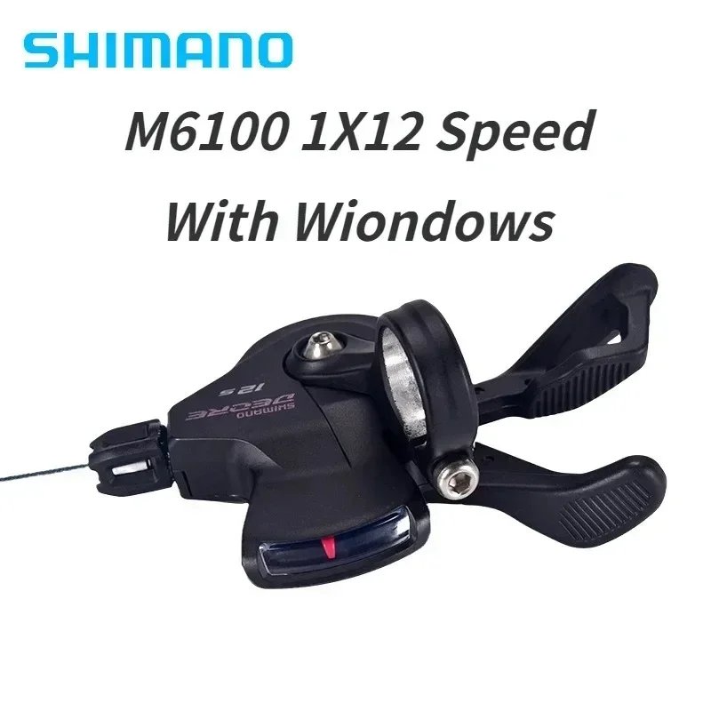 新品未使用　Shimano DEORE M6100リアディレイラー & シフター Shimano-Deore-マウンテンバイク用のオリジナルリアディレイラー