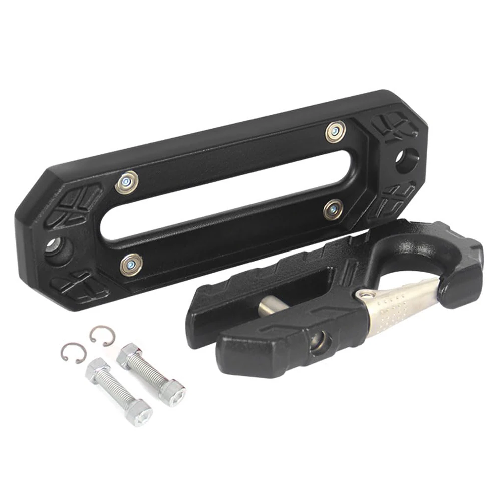 

40CR Steel Fairlead with Magnetic Mount & Tow Hook 20000LBS Capacity 10"Forged Winch for Off-Road Recovery Fits SUV/Truck/ATV