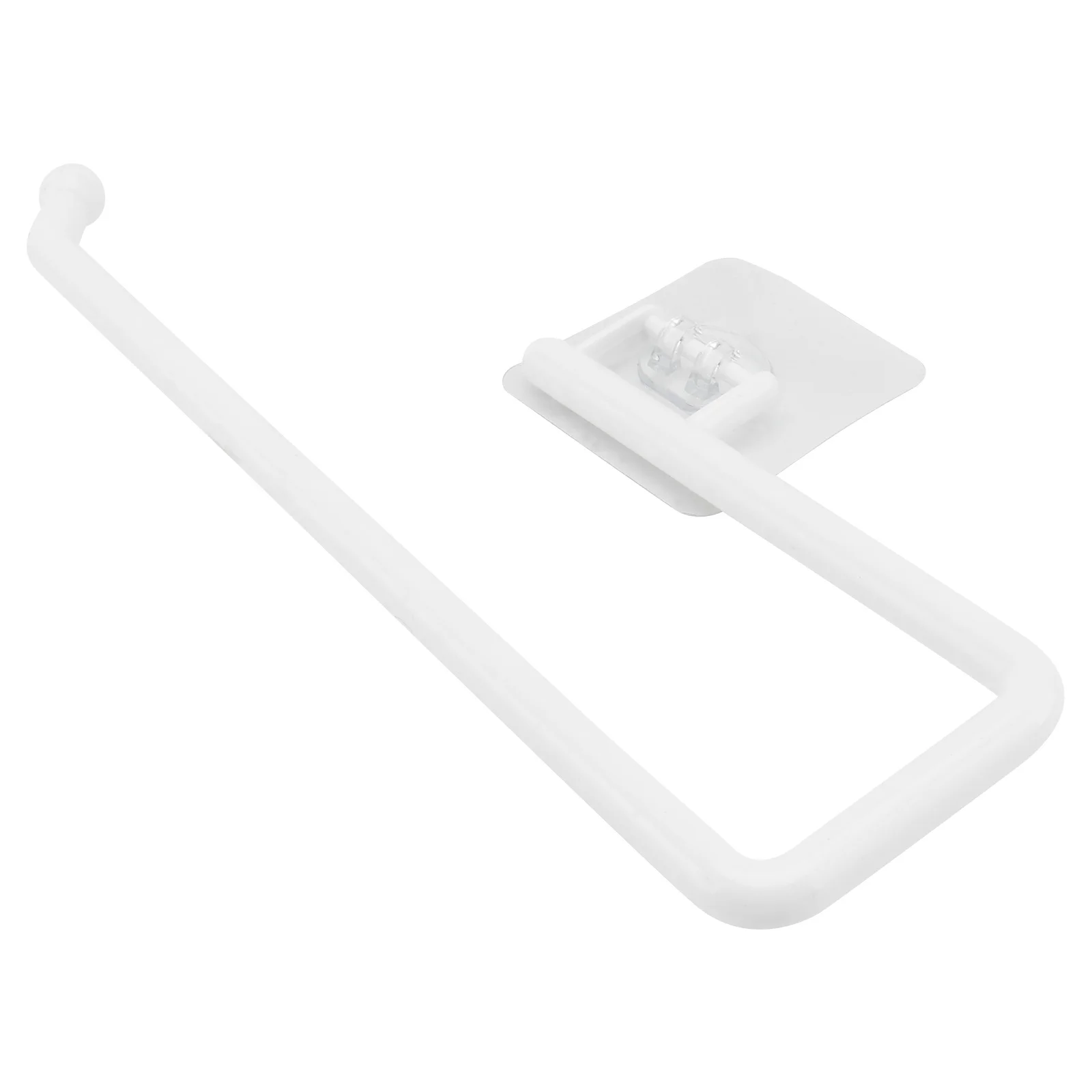 

1Pcs Wall-Mounted Toilet Paper Rack No Punching Durable Roll Paper Holder Bathroom Tissue Storage Stand No Punching Tissue Rack